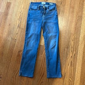 Frame denim le high straight leg jeans